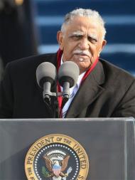 rev-j-lowery Joeseph E Lowery delivers a blessing in Washington DC. Jan 20, 2009